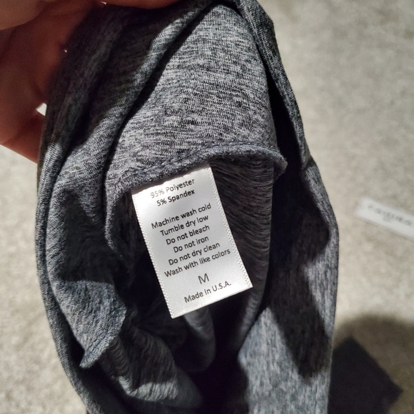 Tahira by KB Palm Heather Legging in Titanium Size M - Picture 3 of 3